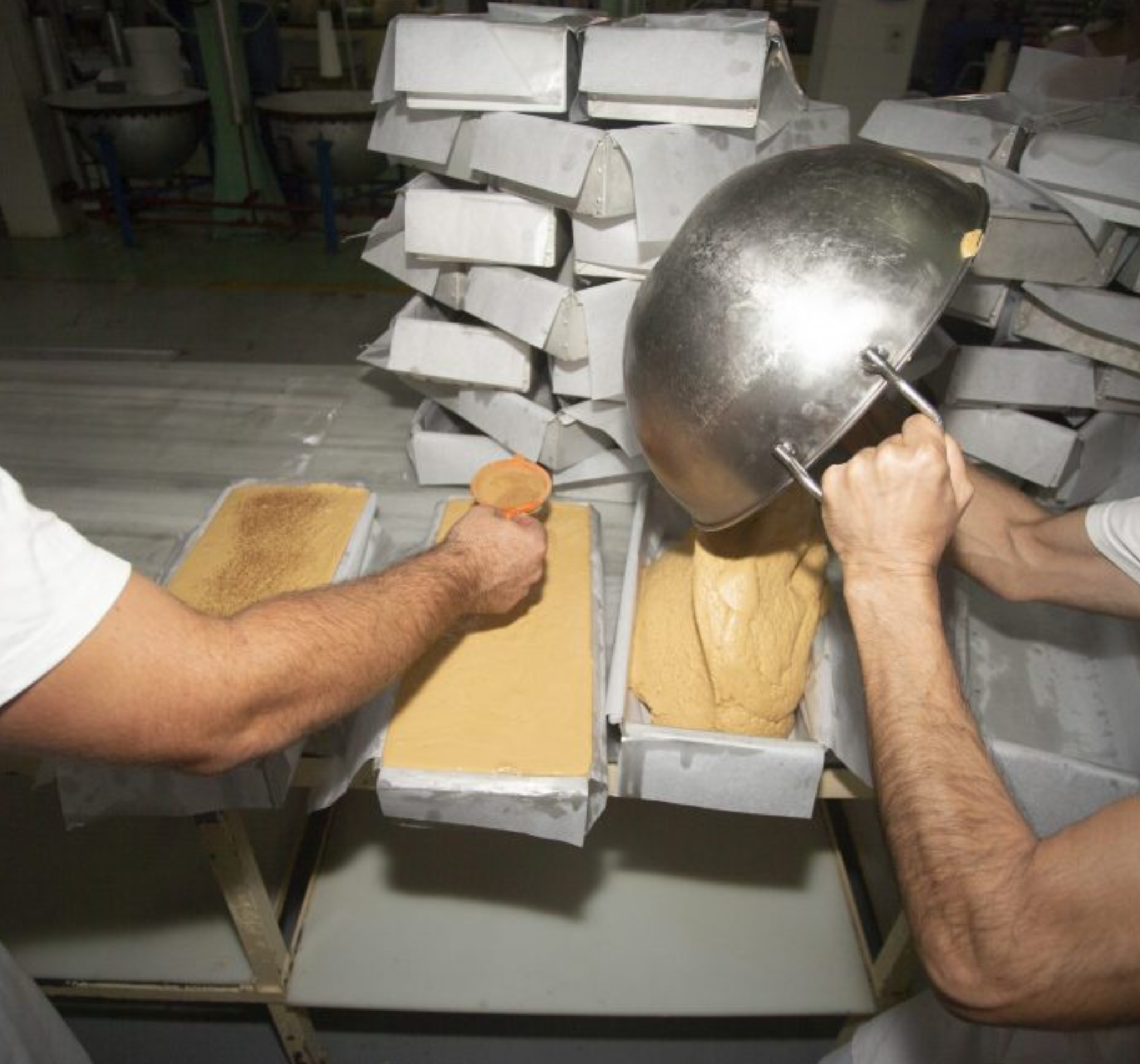 Authentic Spanish Turrón with almonds from Jijona, traditional certified organic nougat. Hand-made with premium ingredients.