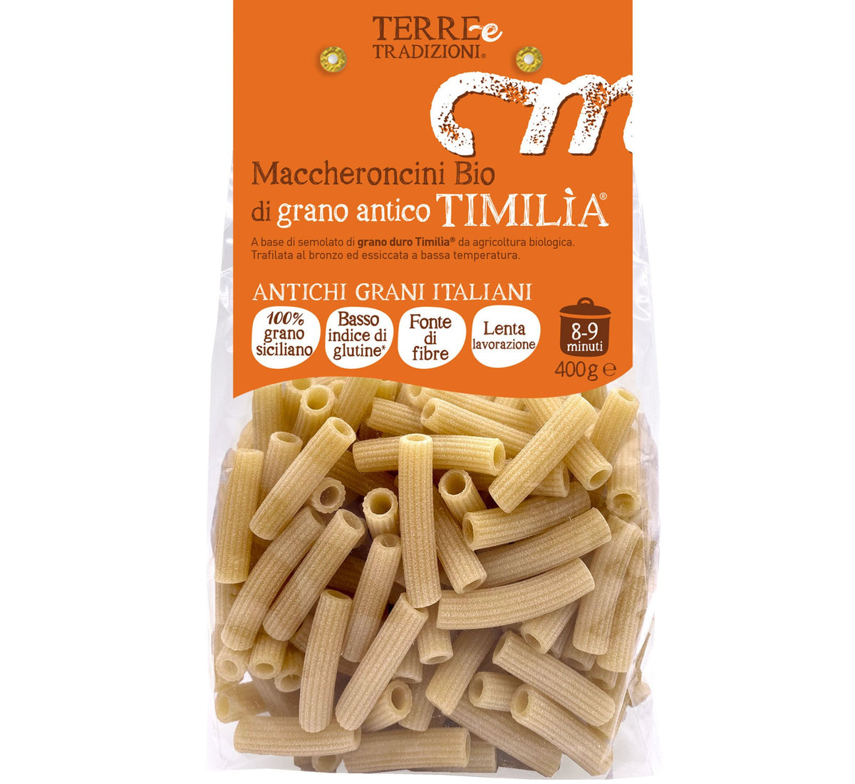 Buy Organic Maccheroncini Pasta | Organic quality | Sicilian Pasta | The Bio Foods Online Shop