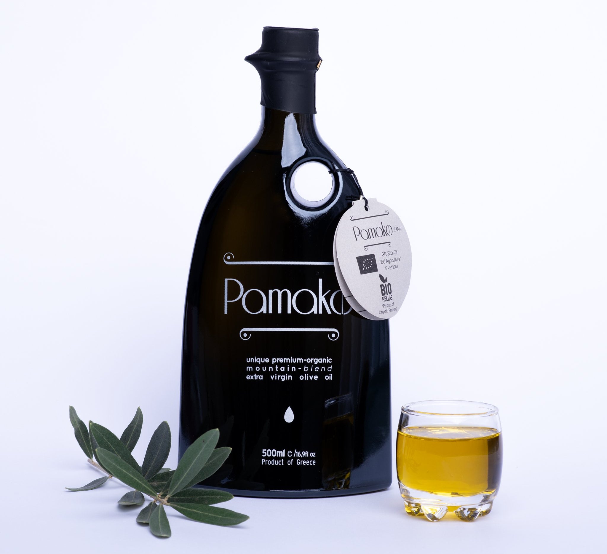 Organic EVOO test winner | Pamako Premium Olive Oils | Best Greek Olive Oil| Pamako Blend | The Bio Foods Berlin
