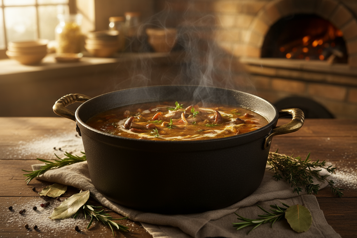 Creamy Porcini Soup Recipe | The Bio Foods Berlin