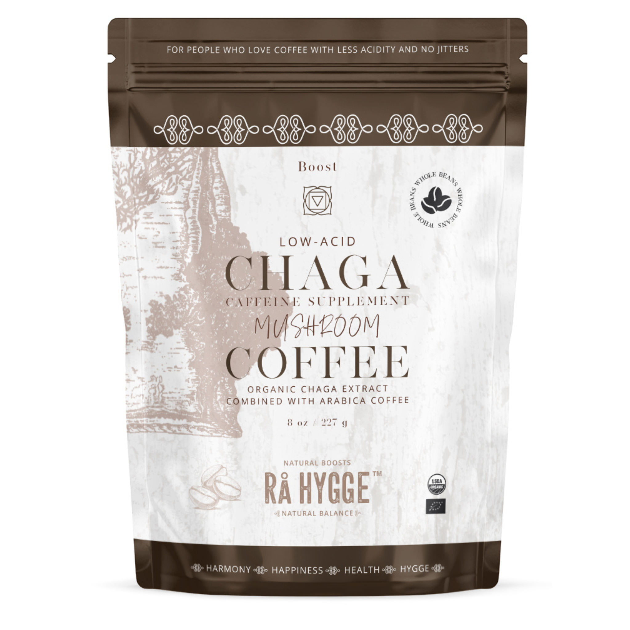 Chaga Mushroom Coffee | Chaga Espresso | Functional Mushrooms | Chaga Pilz Kaffee | The Bio Foods