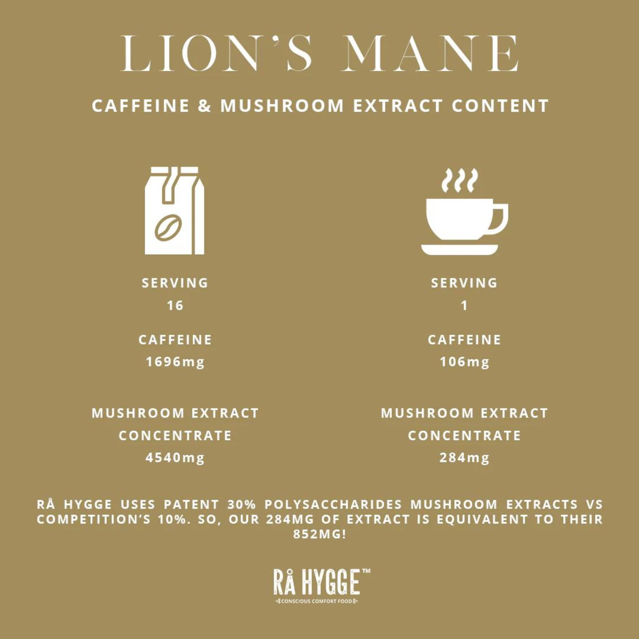 Lion's Mane Coffee Whole Beans - The Bio Foods