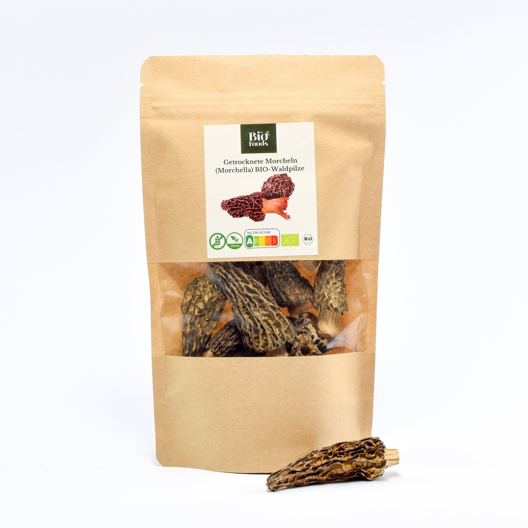 Organic Dried Morels - The Bio Foods